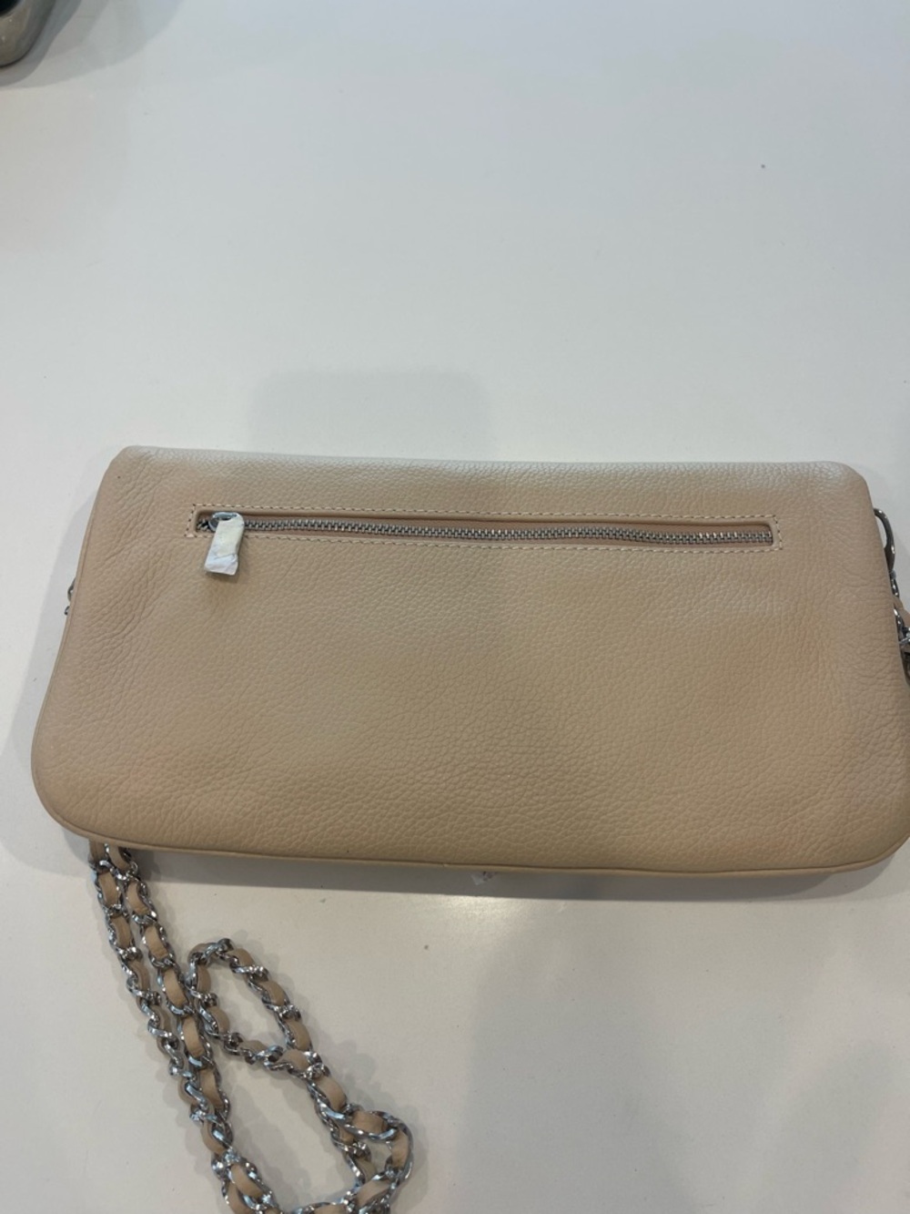 $328 Zadig&Voltaire Rock Grained leather clutch bag NWOT - Picture 11 of 12